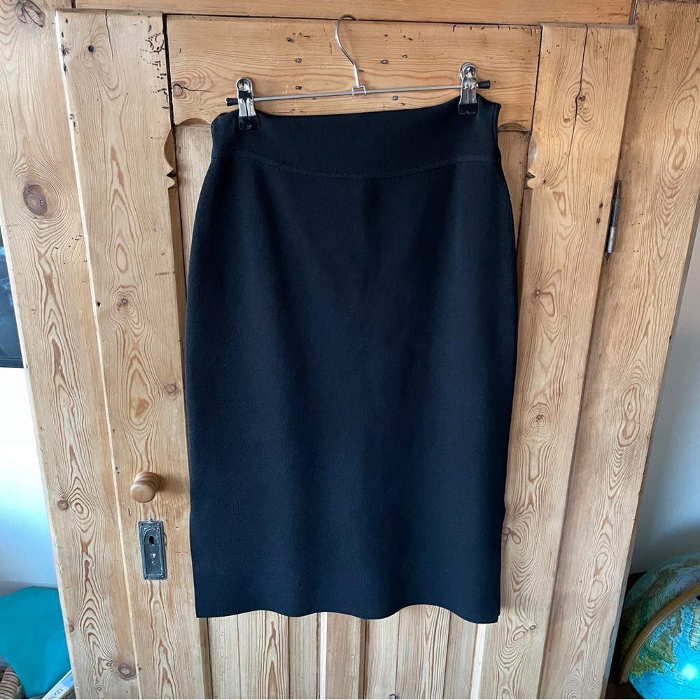 Harlem 2.0 Knit Skirt by M.M.LAFLEUR, NWOT, black, Medium - Picture 14 of 16